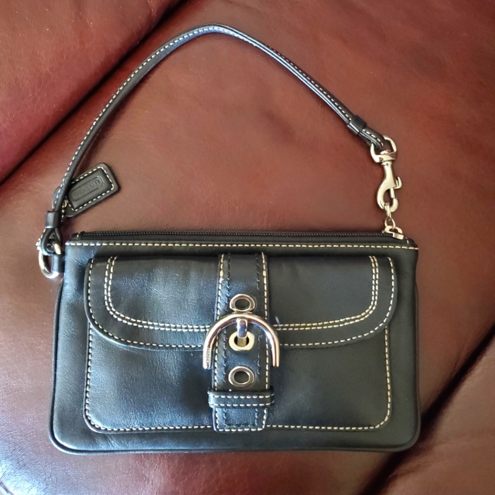 Vintage Coach wristlet